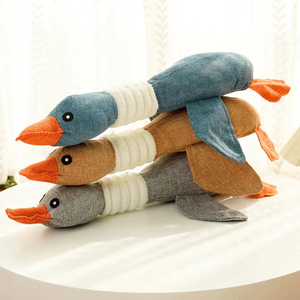 Tandverzorgende Knuffel Eend