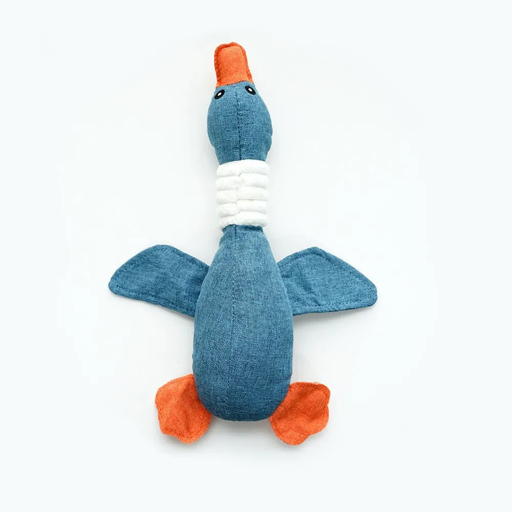 Tandverzorgende Knuffel Eend