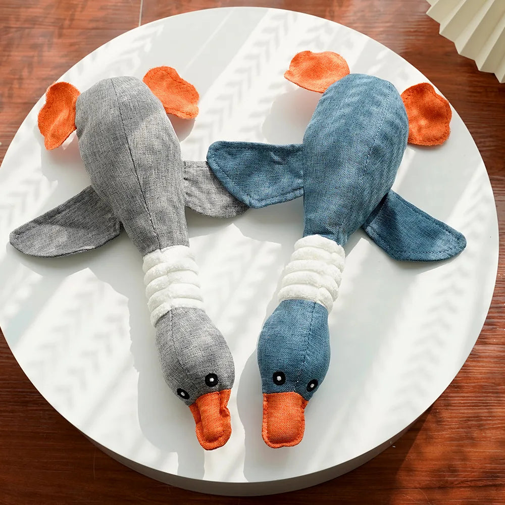 Tandverzorgende Knuffel Eend