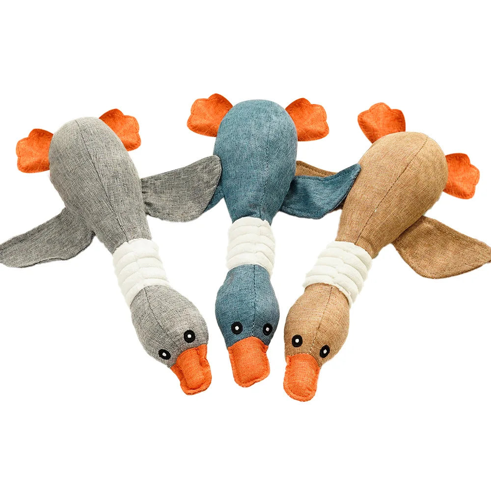 Tandverzorgende Knuffel Eend