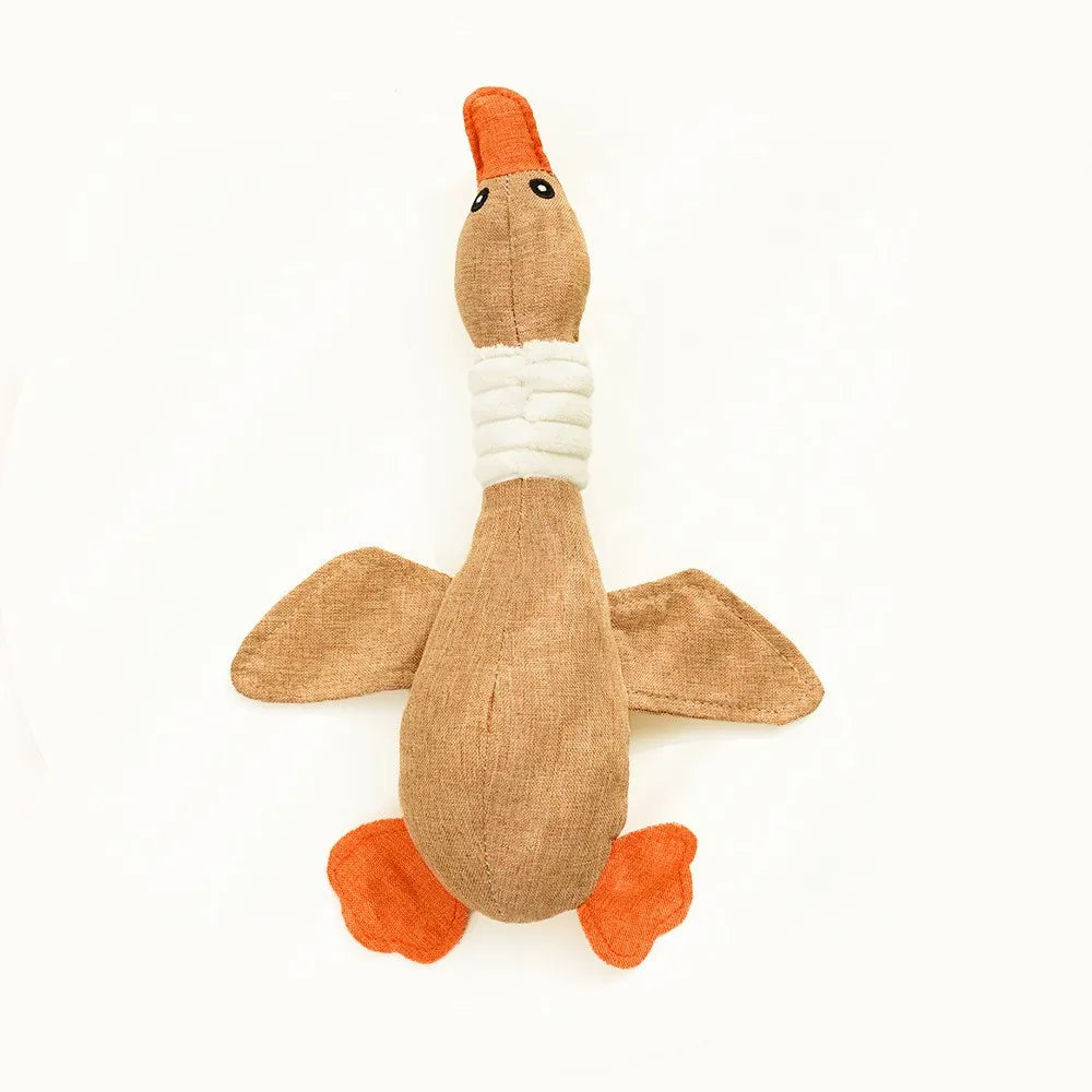 Tandverzorgende Knuffel Eend