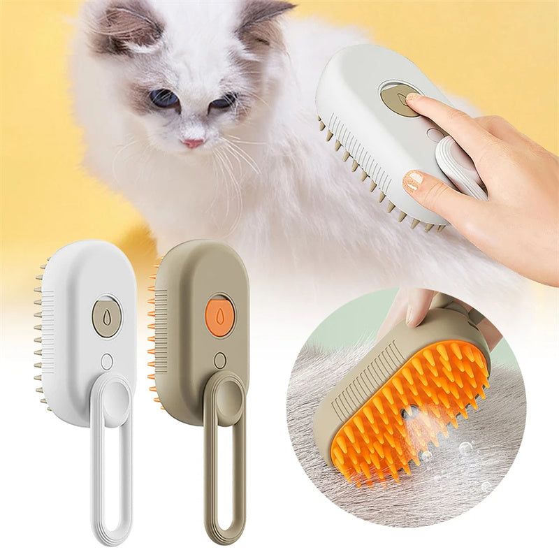de super handige 3 in 1 katten en honden borstel
