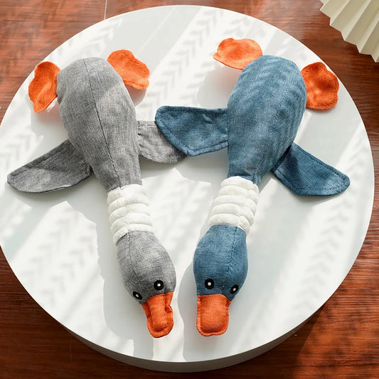 Tandverzorgende Knuffel Eend