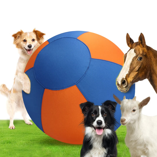 Extra Grote Dierenbal – Stevig Speelplezier voor Honden en Paarden